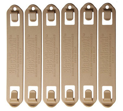 CLIPS RÁPIDOS BLACKHAWK S.T.R.I.K.E. O PALS/MOLLE (6 UD.) - 5" & Coyote 5"