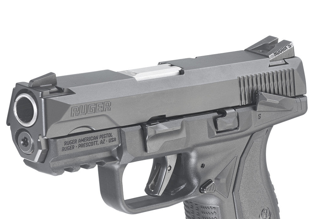 PISTOLA RUGER AMERICAN COMPACT 3.55” CON SEGURO MANUAL - 9MM. (6)