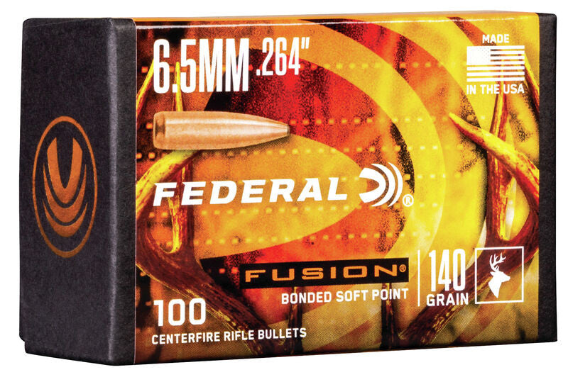 PUNTAS DE BALA FEDERAL FUSION - .264" - 140 GRAINS