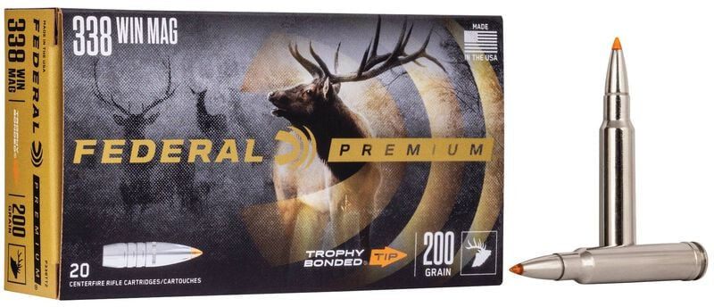 BALA FEDERAL Trophy Bonded Tip - 338 Win. Mag. - 200 grains & 338 Win. Mag. - 200 grains