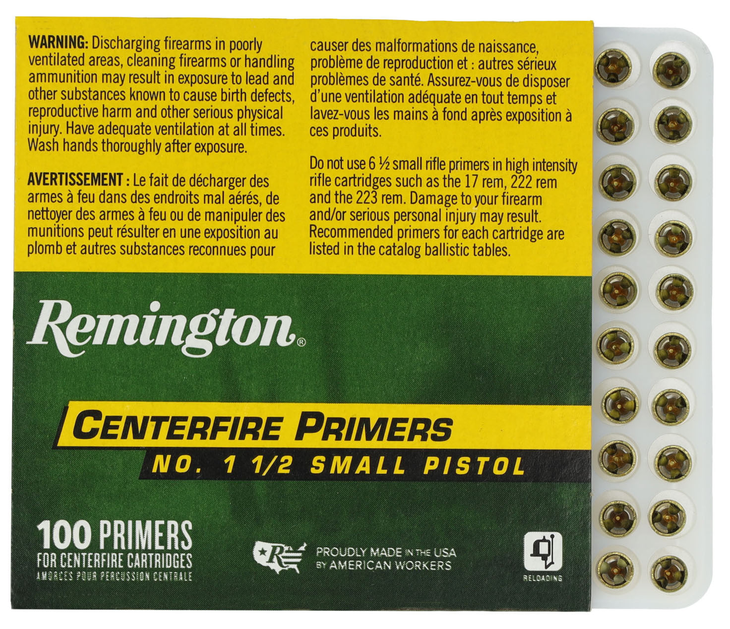 PISTONES REMINGTON 1-1/2 SMALL PISTOL