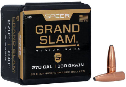 PUNTAS DE BALA SPEER GRAND SLAM - .277" - 130 GRAINS & 130 grains