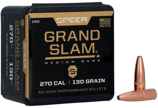 PUNTAS DE BALA SPEER GRAND SLAM - .277" - 130 GRAINS & 130 grains