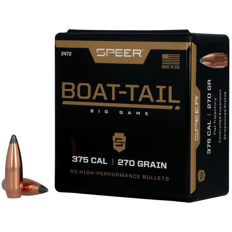 Puntas de bala SPEER Boat-Tail - .375" - 270 grains (2)