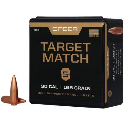 Puntas de bala SPEER Target Match - .308" - 168 grains (2)