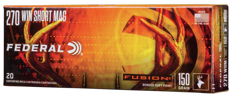 BALA FEDERAL Fusion - 270 WSM - 150 grains (2)