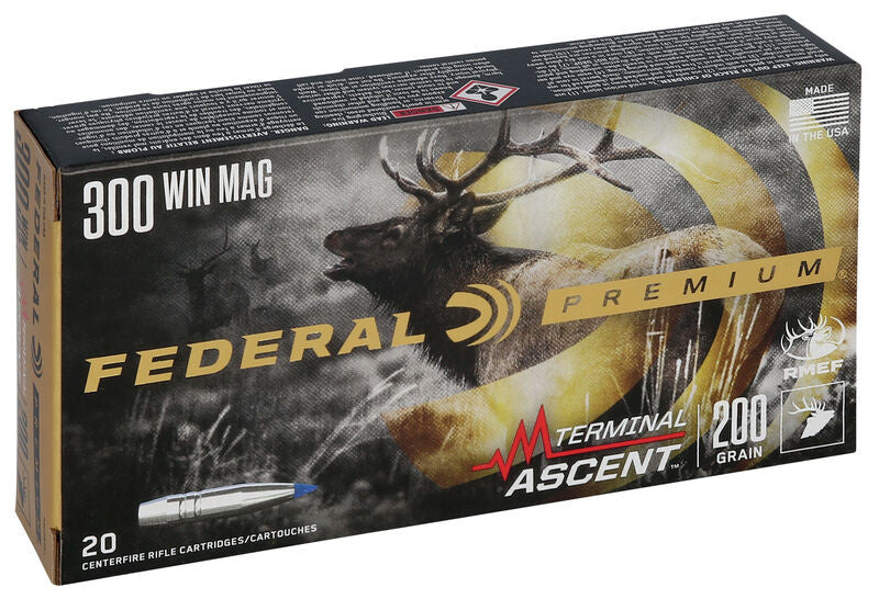 BALA FEDERAL TERMINAL ASCENT - 300 WIN. MAG. - 200 GRAINS (5)