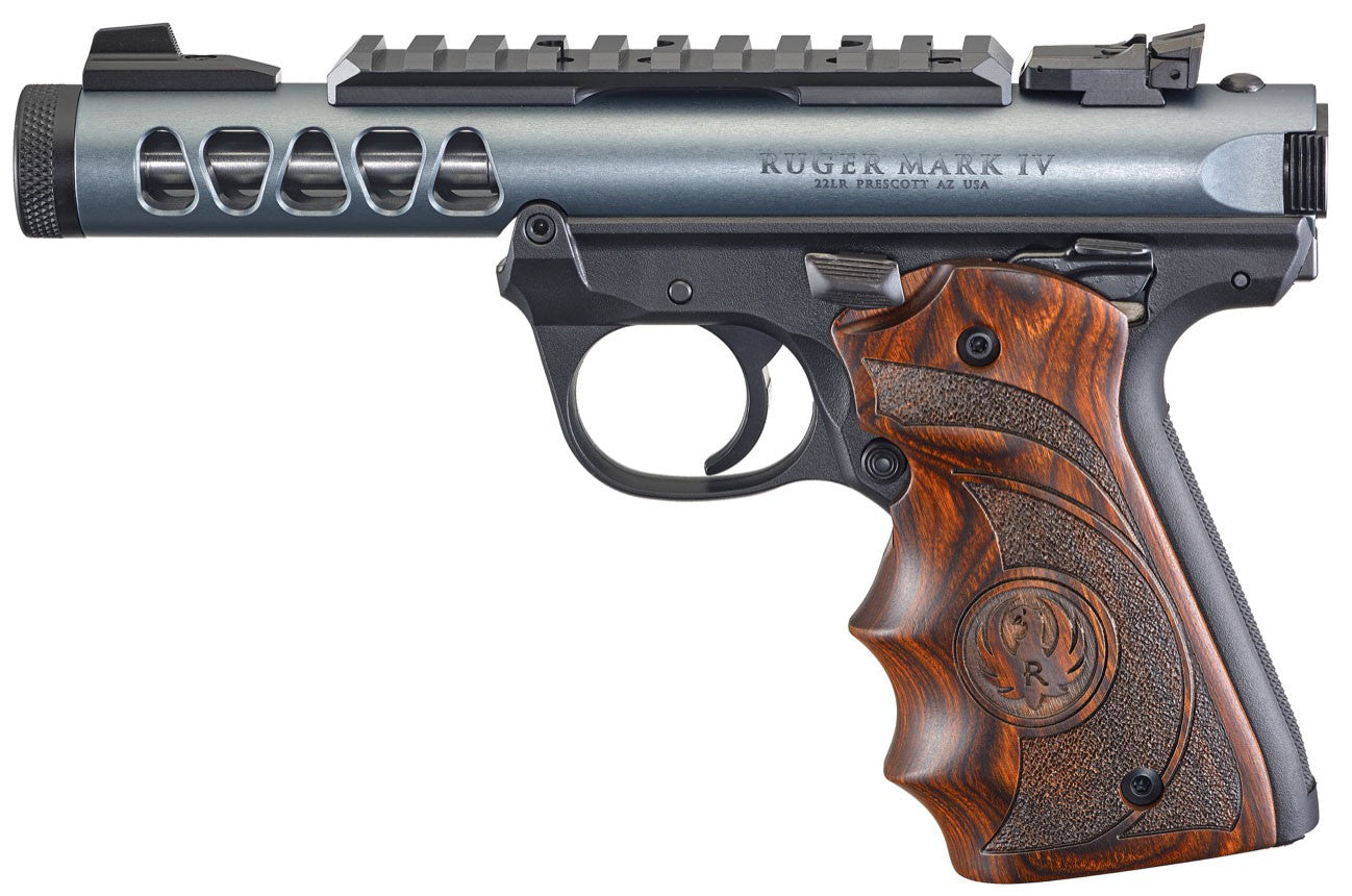 Pistola RUGER Mark IV 22/45 Lite 4.4" - 22 LR (5)