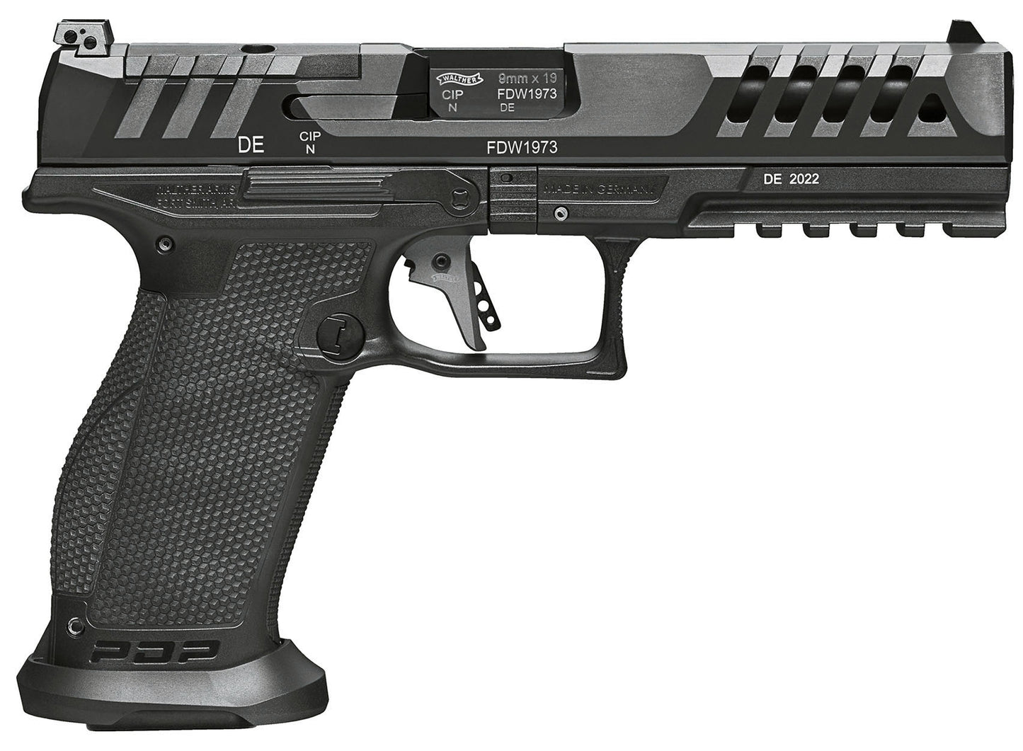 PISTOLA WALTHER PDP MATCH POLYMER 5" - 9MM. (2)