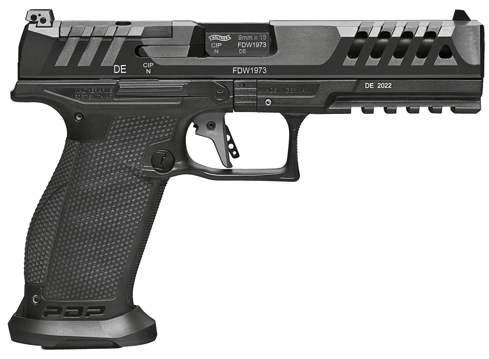 PISTOLA WALTHER PDP MATCH POLYMER 5" - 9MM. (2)