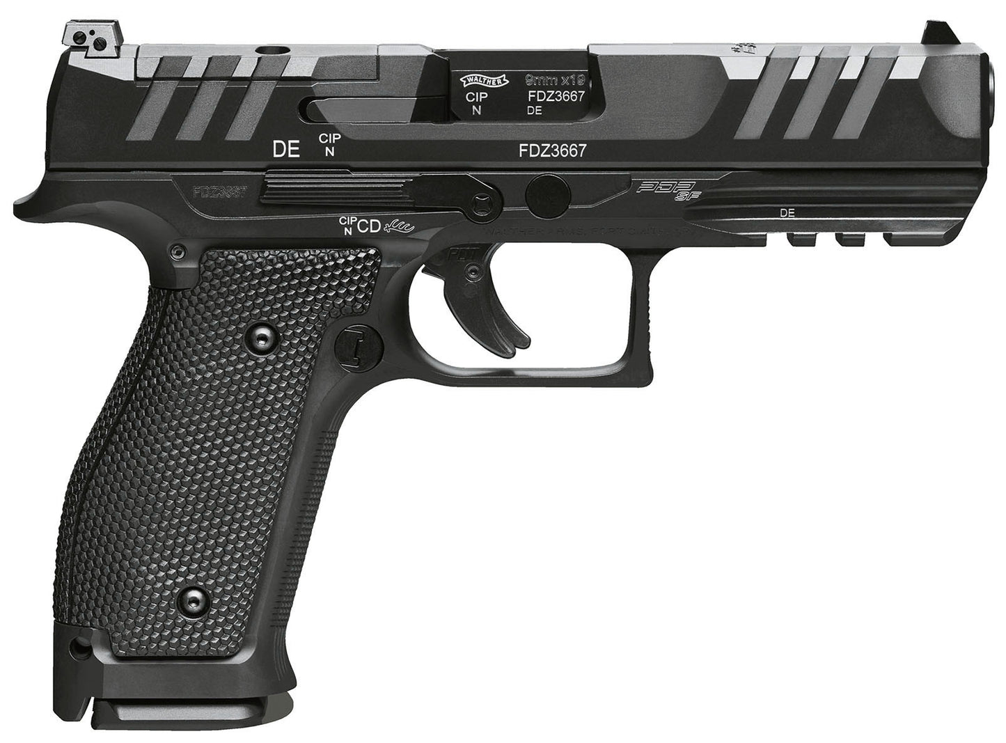 PISTOLA WALTHER PDP SF 4.5" OR - 9MM. (2)