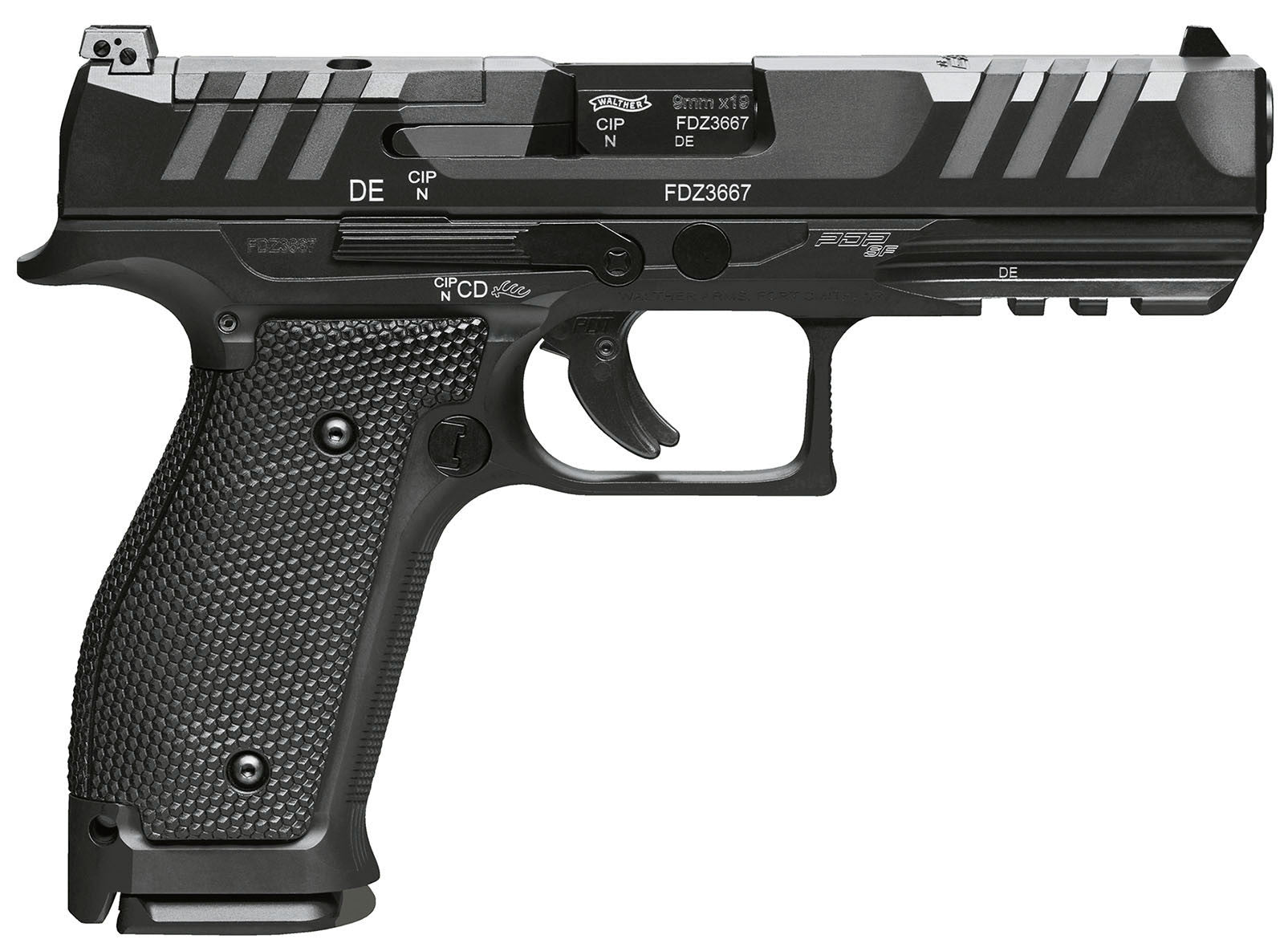 PISTOLA WALTHER PDP SF 4.5" OR - 9MM. (2)