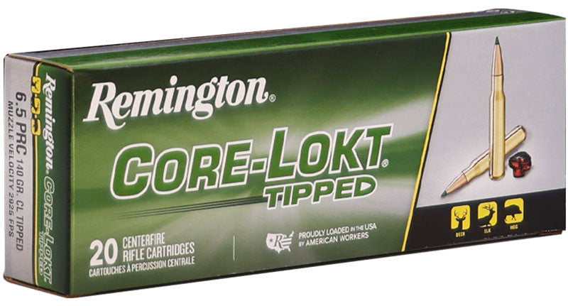 BALA  REMINGTON CORE-LOKT TIPPED - 6.5 PRC - 140 GRAINS
