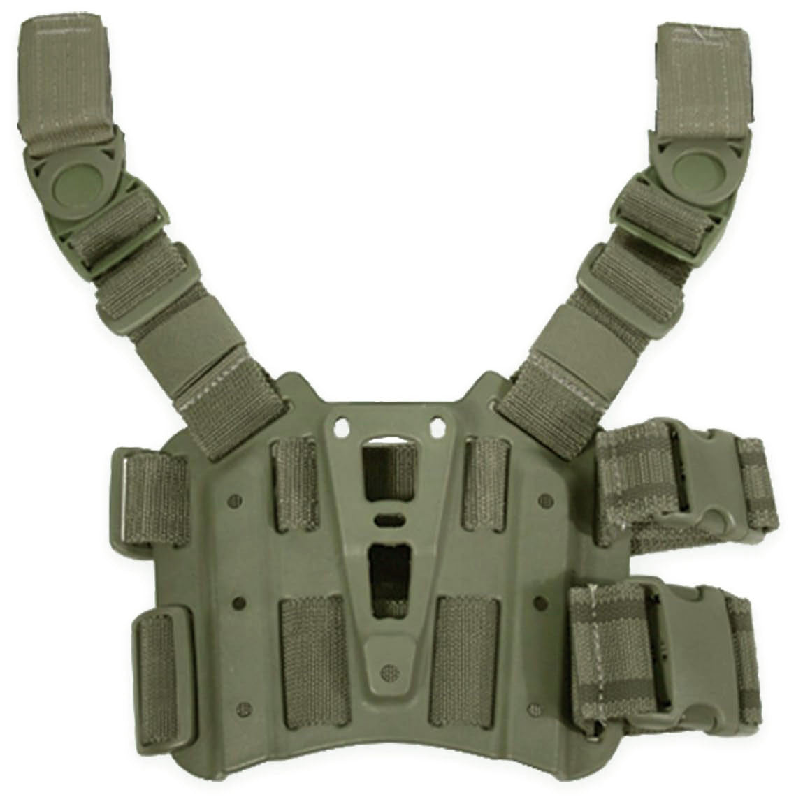 PLATAFORMA TÁCTICA BLACKHAWK PARA FUNDAS SERPA O CQC (1) & Green