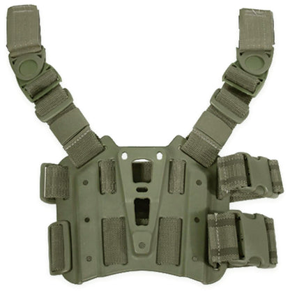 PLATAFORMA TÁCTICA BLACKHAWK PARA FUNDAS SERPA O CQC (1) & Green