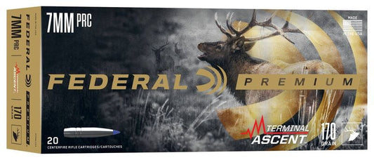 BALA FEDERAL TERMINAL ASCENT - 7MM. PRC - 170 GRAINS