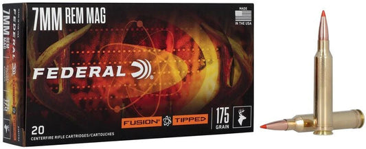 BALA FEDERAL FUSION TIPPED - 7MM. REM. MAG. - 175 GRAINS