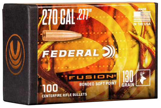 PUNTAS DE BALA FEDERAL FUSION - .277" - 130 GRAINS