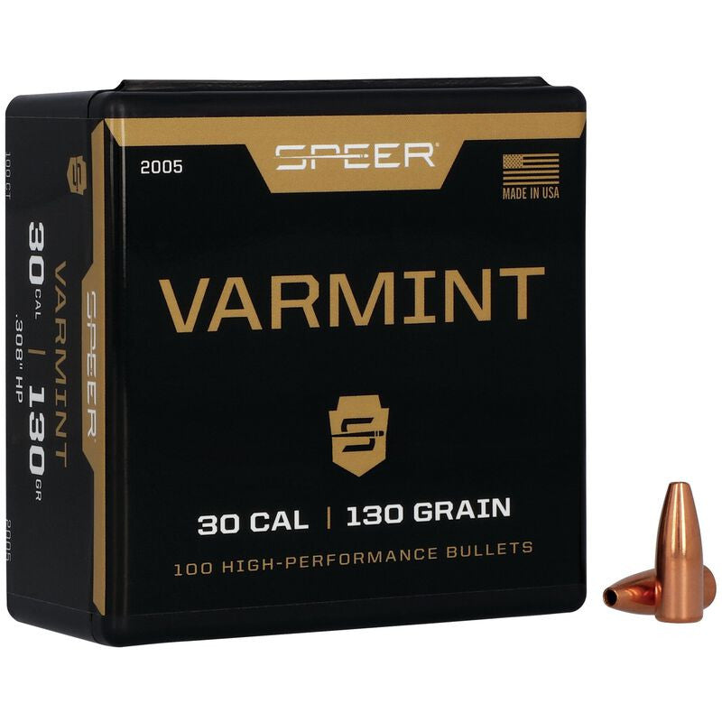 Puntas de bala SPEER Varmint HP - .308" - 130 grains & 130 grains