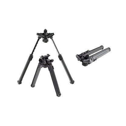 BÍPODE ZASDAR DE 2 BASES PARA RAIL M-LOK INFERIOR & Black