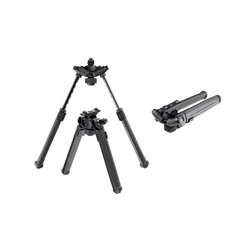 BÍPODE ZASDAR DE 2 BASES PARA RAIL M-LOK INFERIOR & Black