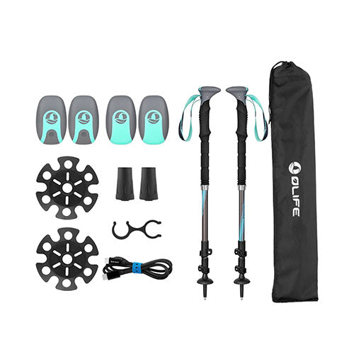 BASTONES SENDERISMO OLIGHT CON LUZ INTEGRADA BEAMWALK T3 (2)