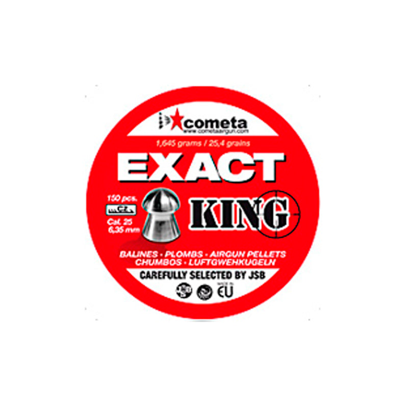 BALINES COMETA EXACT KING CAL. 6,35MM (150 ud) (2)