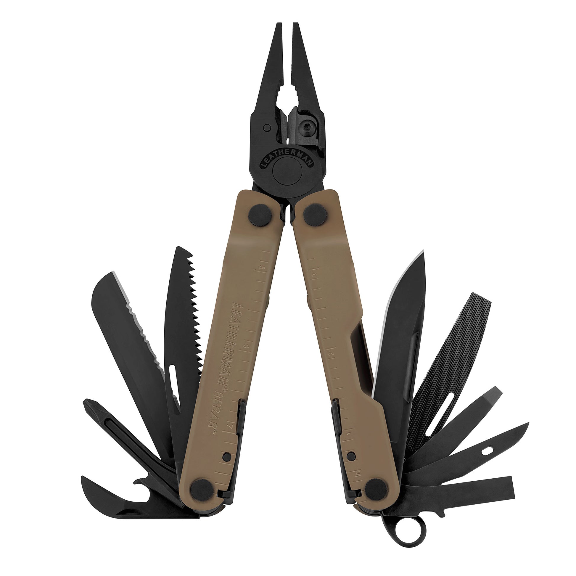 LEATHERMAN REBAR (2) & Rebar Coyote funda Nylon