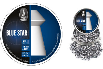 BALINES BSA BLUE STAR CAL. 4,5MM (500 ud)