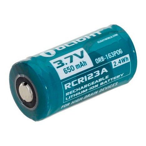 PILA RECARGABLE OLIGHT RCR123 & RCR123