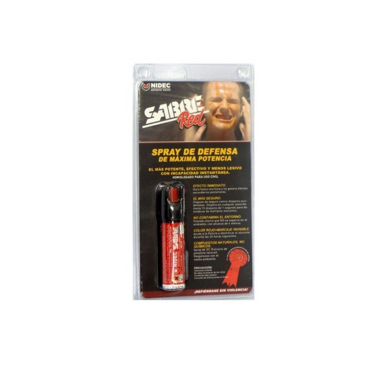 Sabre Red Defense Spray Legal and Powerful with Natural Pepper Carbin