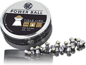 BALINES RWS POWER BALL 0,61 G (200UD)