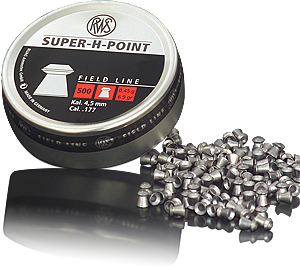 BALINES RWS SUPER-H-POINT 0,45 G CAL. 4.5MM