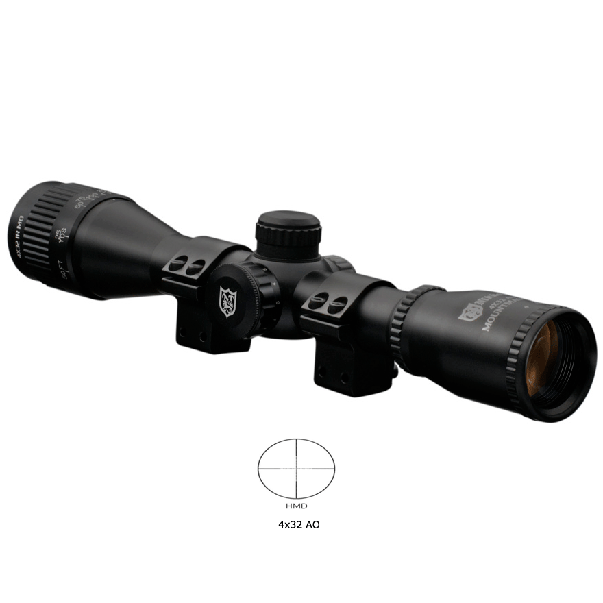 VISOR NIKKO STIRLING MOUNT MASTER (1) & 4x32 HMD AO