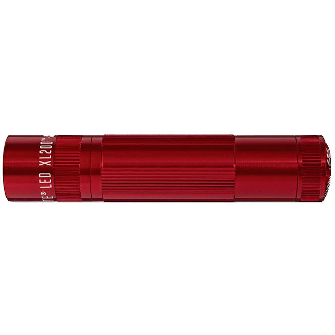 LINTERNA LED MAGLITE XL200 ESTUCHE (5) & XL200 Rojo