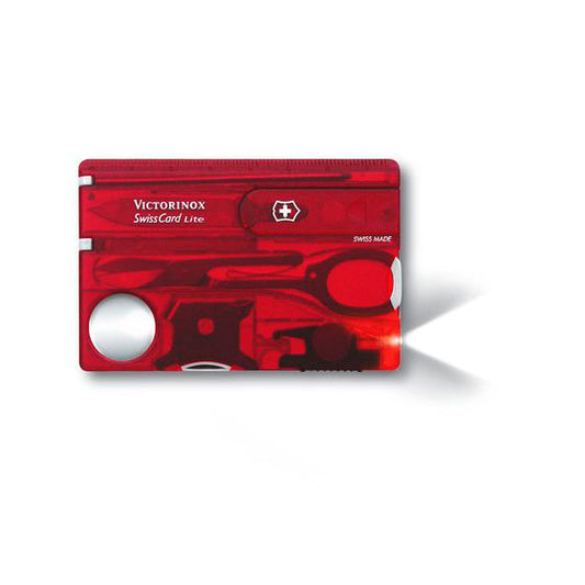 VICTORINOX SWISS CARD LITE & Victorinox Swiss Card Lite roja