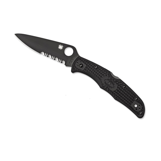 NAVAJA SPYDERCO ENDURA 4 FRN BLACK BLADE