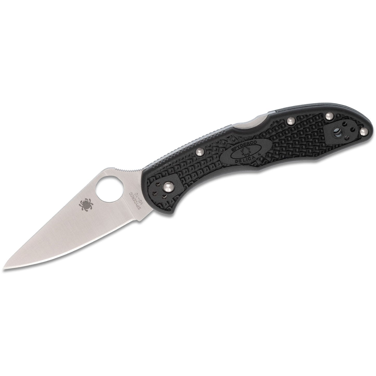 NAVAJA SPYDERCO DELICA 4 LIGHTWEIGHT FRN & Negro