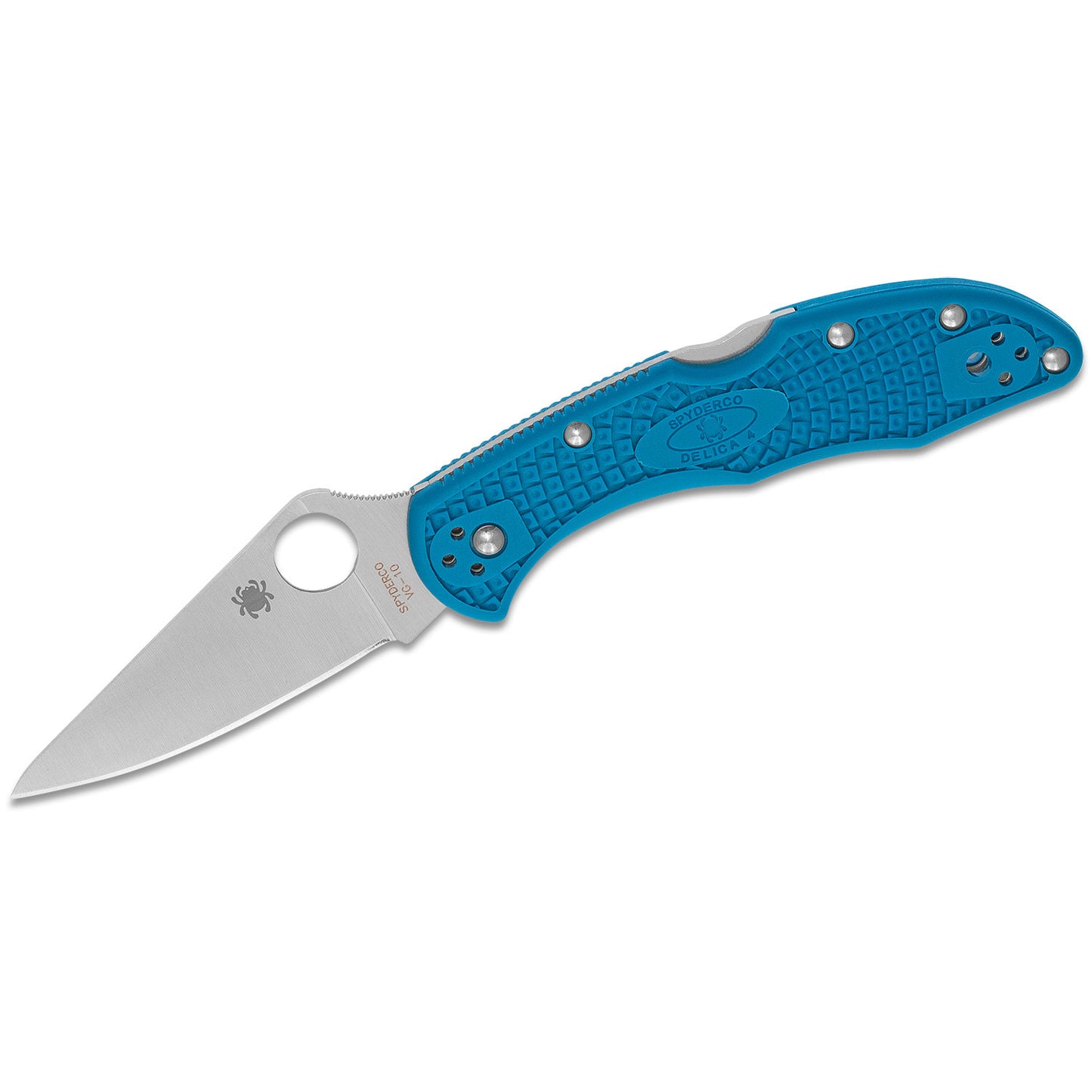 NAVAJA SPYDERCO DELICA 4 LIGHTWEIGHT FRN (1) & Azul