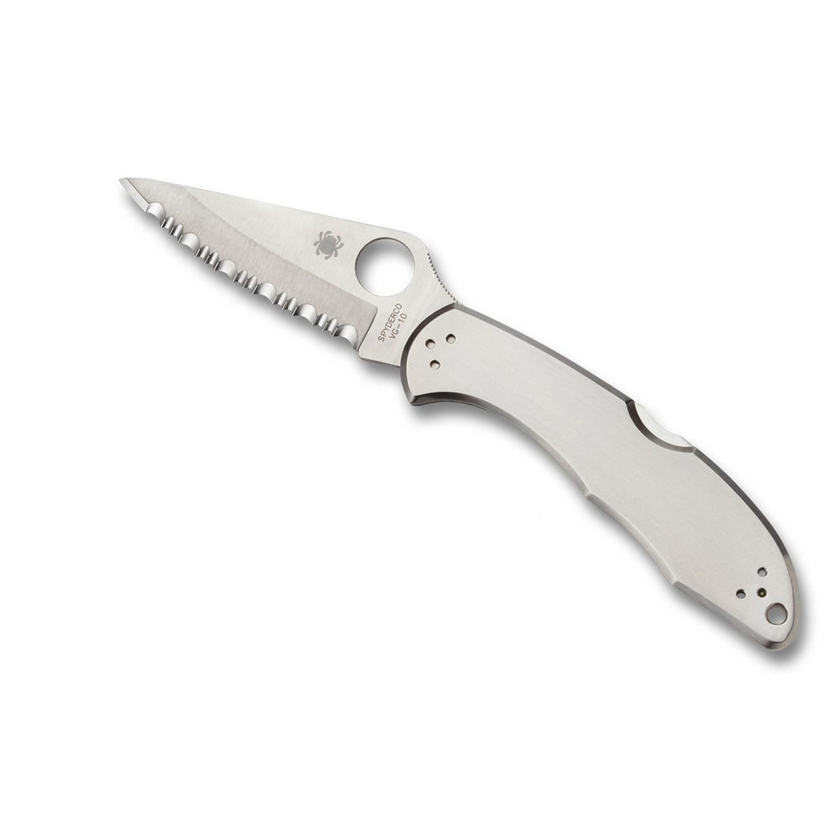 Spyderco Delica 4 Stainless Steel pocket knife Carbin