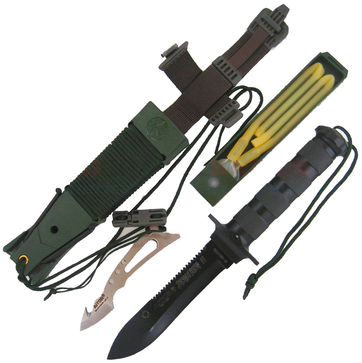 CUCHILLO AITOR JUNGLE KING II NEGRO (1)