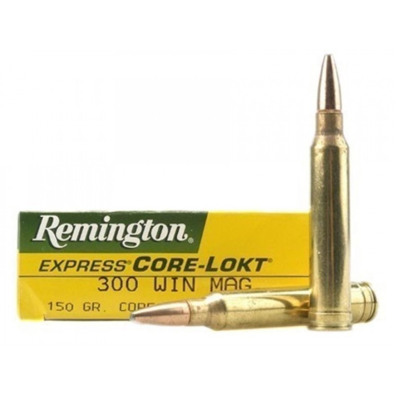 BALA REMINGTON 300 WIN MAG CORE LOKT (2) & Core Lokt 150 grains