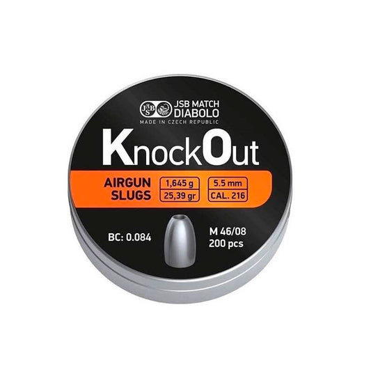 BALINES JSB KNOCK OUT CAL. 5,5MM (200 ud)