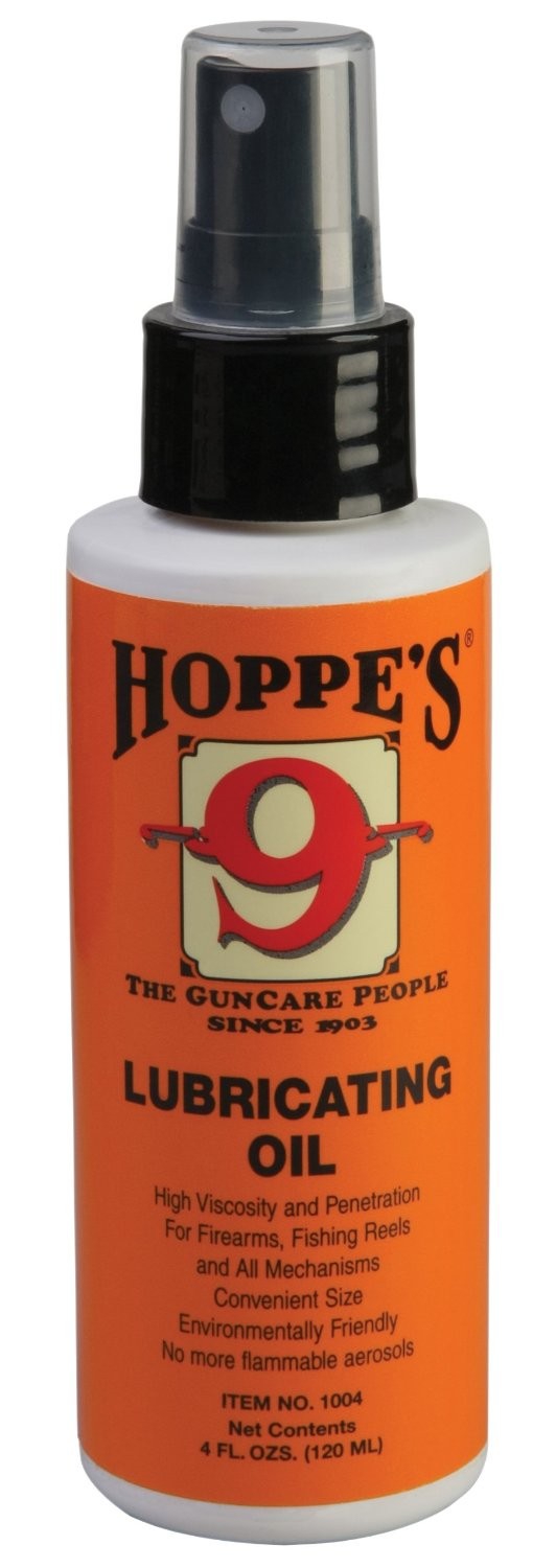 ACEITE LUBRICANTE PARA ARMAS HOPPE'S 9 (1) & 4OZ.