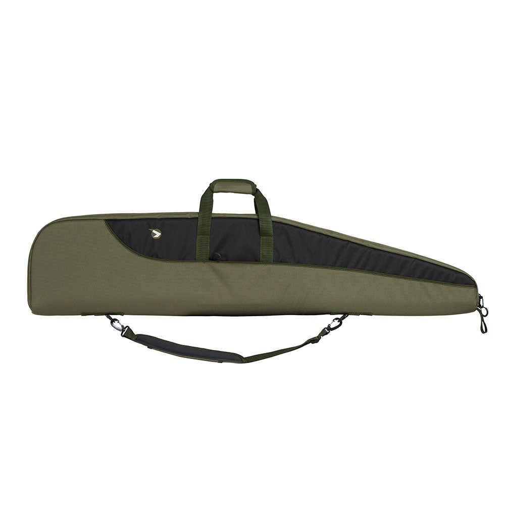 FUNDA GAMO VERDE/NEGRA CON VISOR 125X27 CM