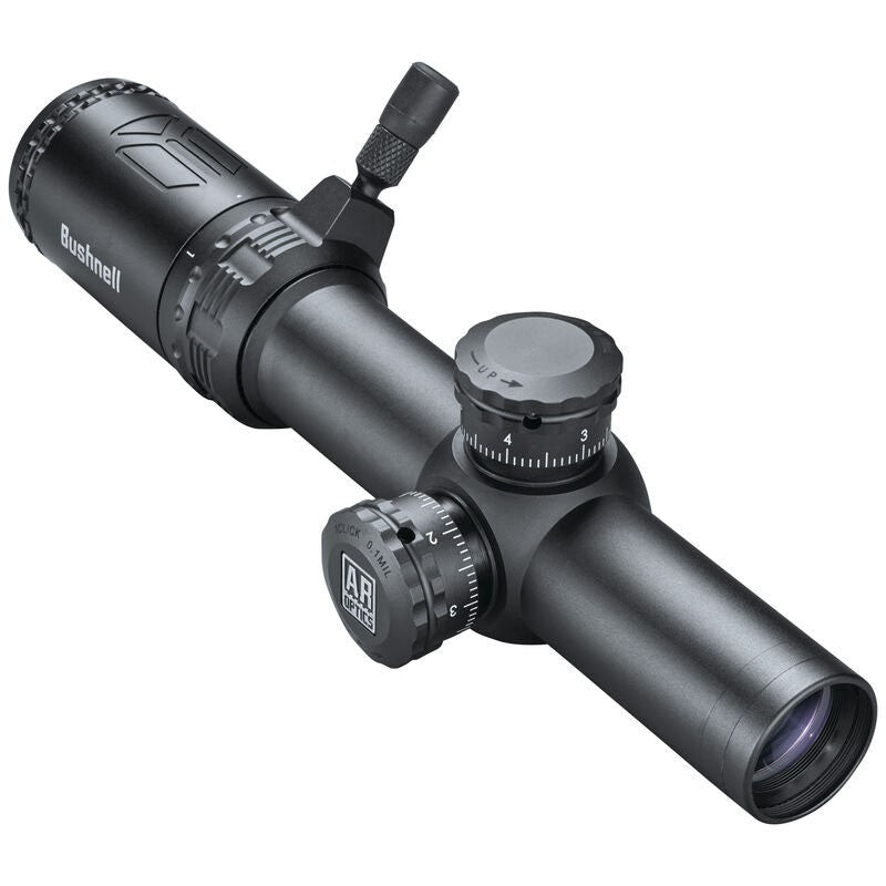 Bushnell Flip-Open Butler Creek – Protezione Per Mirino Telescopico In Neoprene, Apertura Rapida A Pulsante, Nero, Taglia Unica