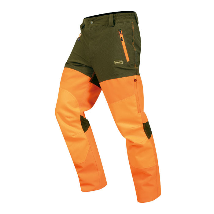 PANTALON DE CAZA HART WILDPRO-T & 38 - Blaze/Dark Olive & 40 - Blaze/Dark Olive