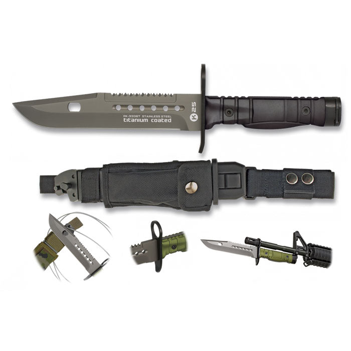 CUCHILLO K25 TACTICO BAYONETA 32067