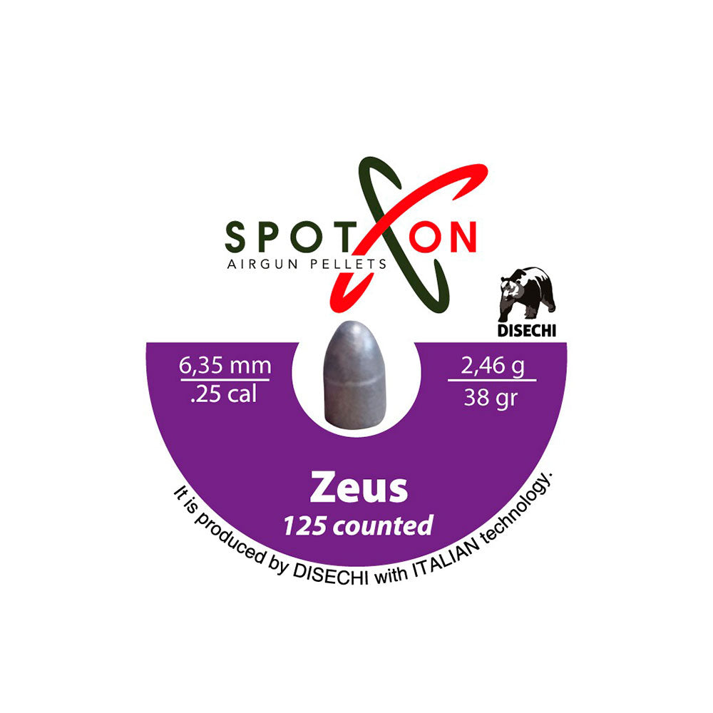 BALINES SPOTON ZEUS CAL. 6.35 MM