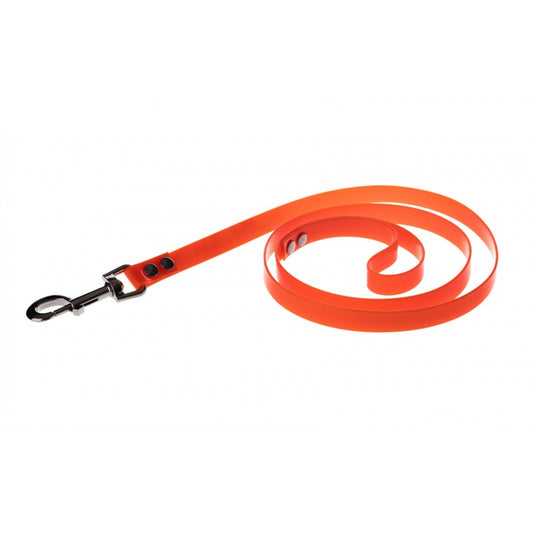 CORREA PARA PERROS NARANJA 120CM X 16MM